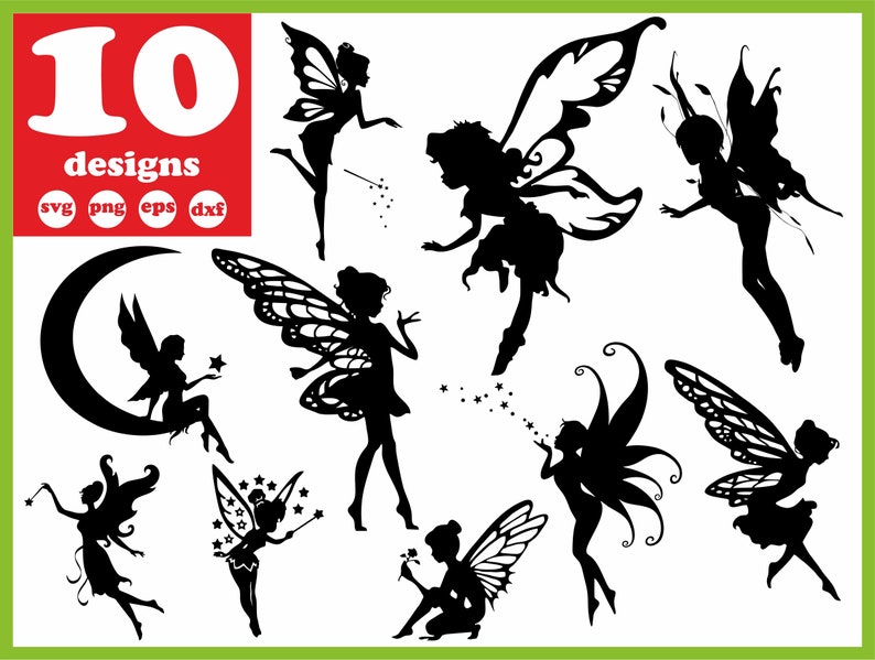 Download Fairy svg file Princess digital Girls download Wings | Etsy