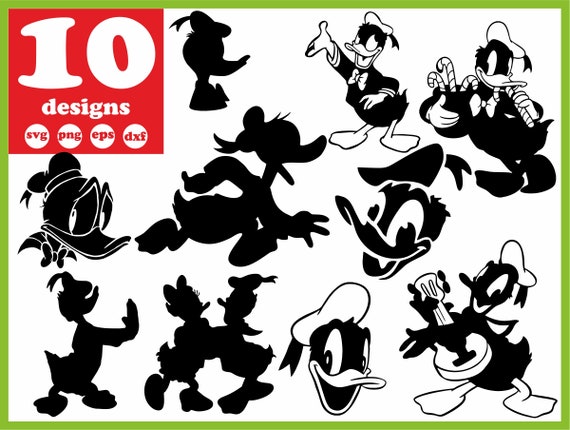 Download Free Donald Duck Svg File Disney Digital Cartoon Download Etsy SVG Cut Files