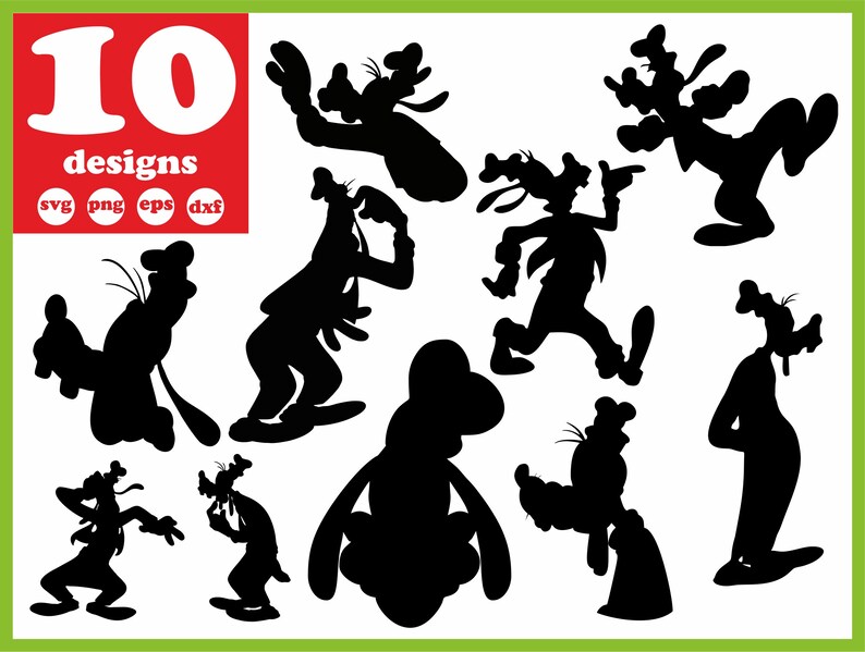 Download Goofy svg file vector Disney Character decal Dog for ...