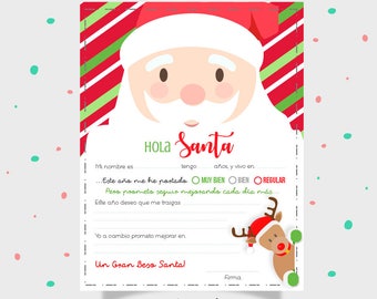 Letter from Santa - Merry Christmas christmas letter