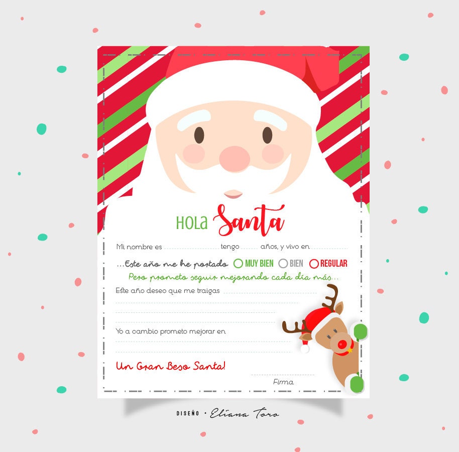 Carta navidad - Etsy México Carta navidad - Etsy México