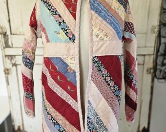 Vintage Steppmantel (Größe Small/Medium)