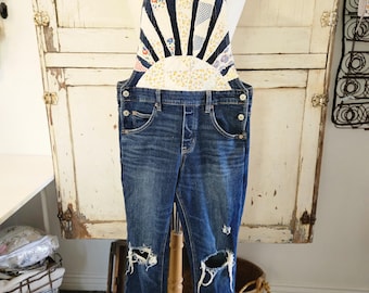 Overall mit Quilt Sunburst