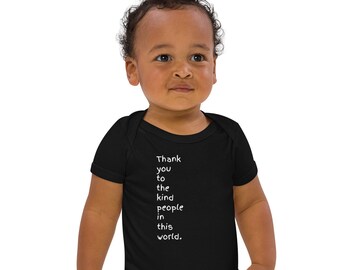 Kind People Organic Cotton Baby Bodysuit