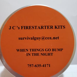 FireStarter Kit Bee&#39;s Wax & Petroleum Jelly Wafers