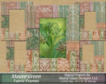 Digital Frames / Printable Frame / Digital Picture Frame / Digital Photo Frame / Digital Scrapbook Frame / Picture Frame / Fabric Frame