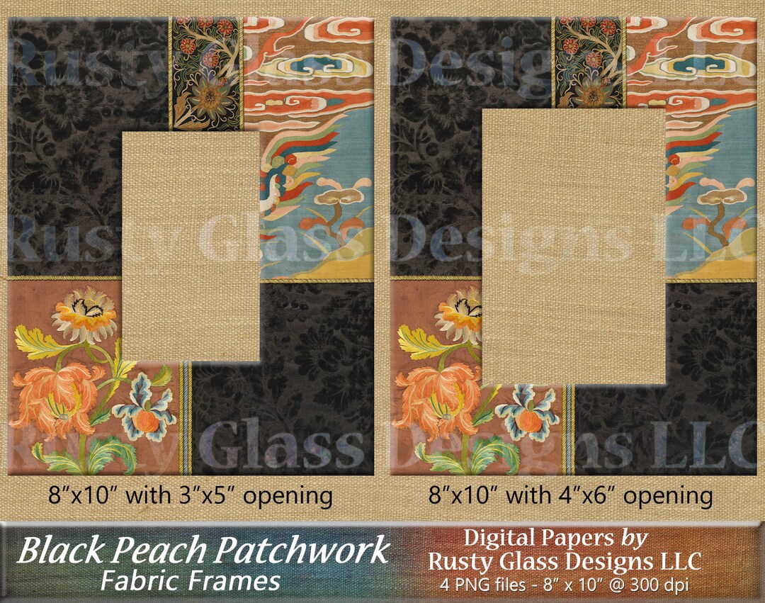 Digital Frames / Fabric Frames / Printable Frame / Digital Picture ...