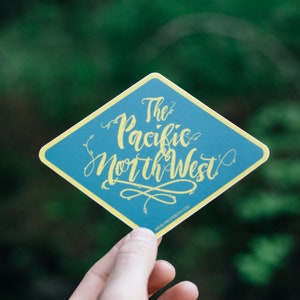 Pacific Northwest Vine Sticker