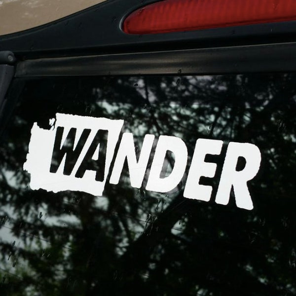 WAnder Washington Decal