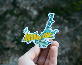 Hayden Lake Sticker