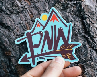 PNW Arrow Sticker