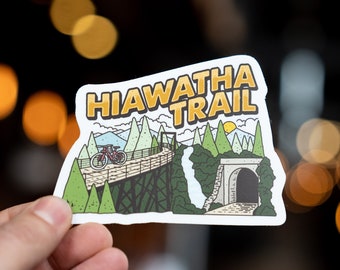 Hiawatha Trail Sticker