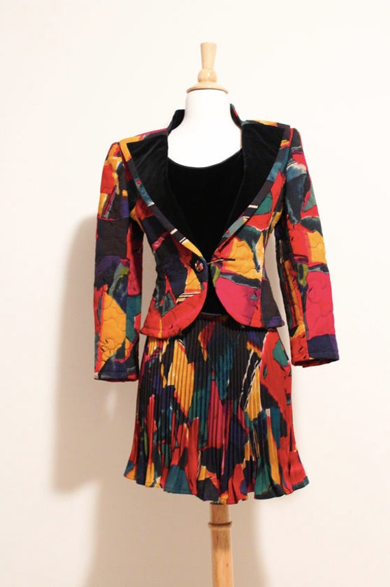 Vintage 1980s Emanuel Ungaro for Bergdorf Goodman