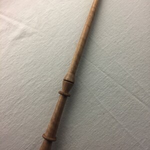 Wisconsin Figured Walnut Wand with Amethyst Crystal