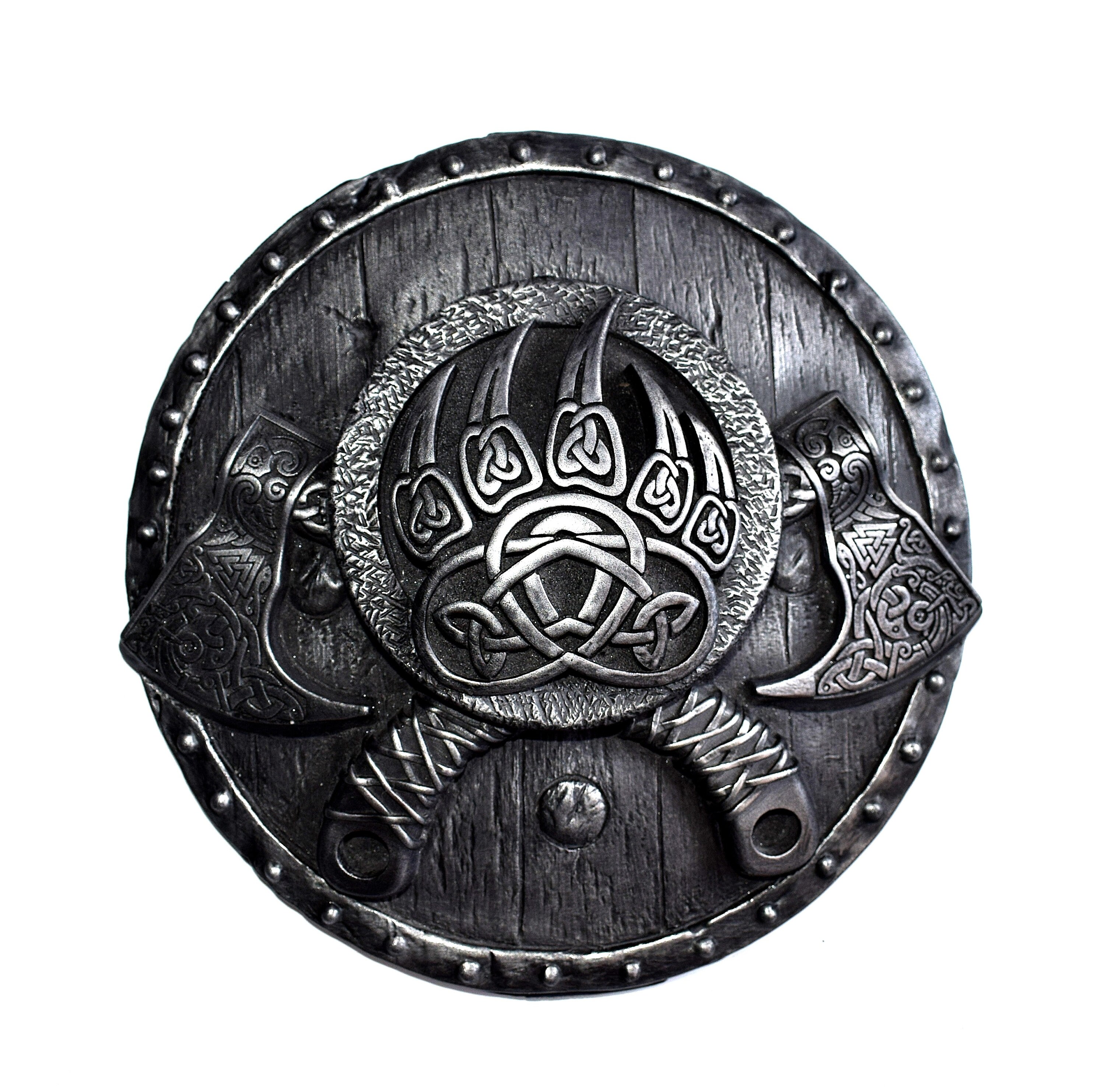 Viking Wall Art Pagan Decor Bearded Axe Norse Wall Art Viking Etsy UK