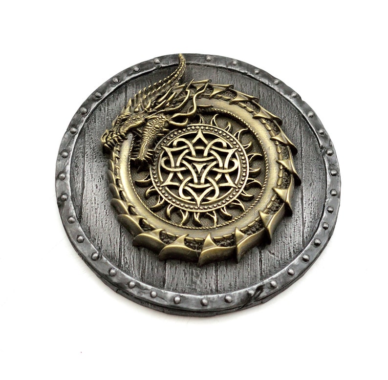 Viking Decor Ouroboros Dragon Sculpture Norse Wall Art Pagan Etsy UK