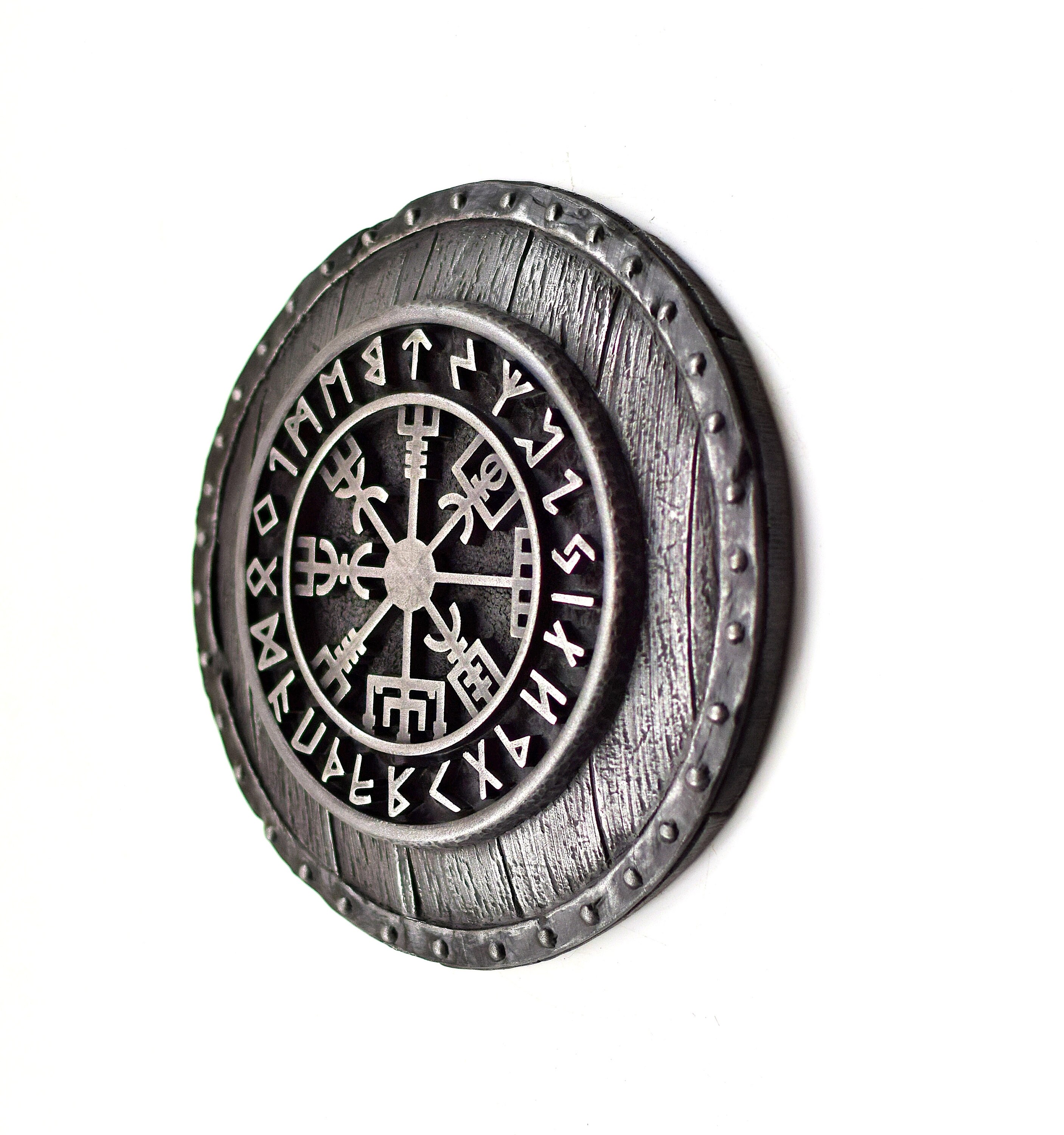 Pagan Art Vegvisir Viking Compass Wall Art Viking Decor Etsy UK