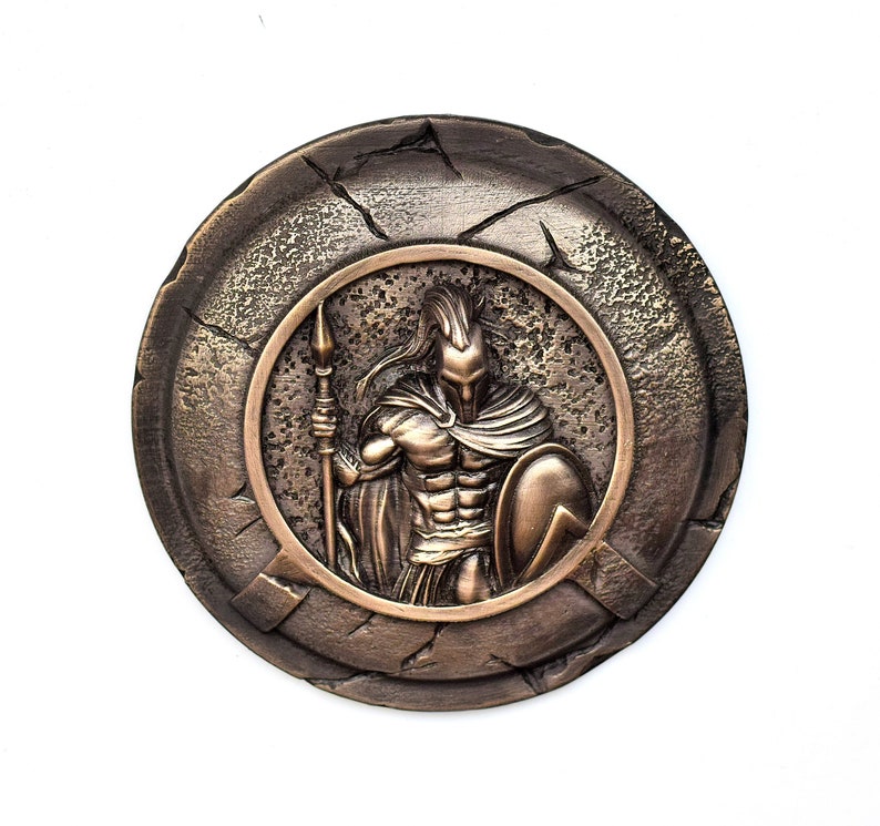 Spartan warrior greek mythology wall decor Spartan shield ancient