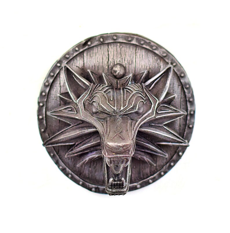 Fenrir Norse Viking Wolf Iron Shield Sculpture Wall Mount Art | Etsy