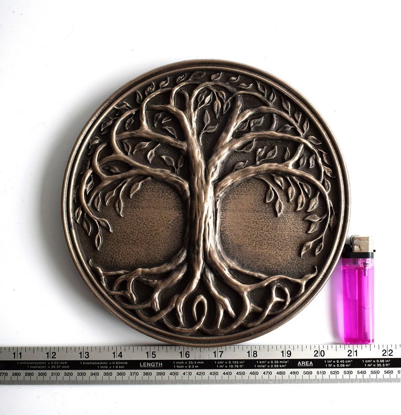 Tree of Life Pagan Decor Yggdrasil Wall Sculpture Norse Pagan Etsy UK