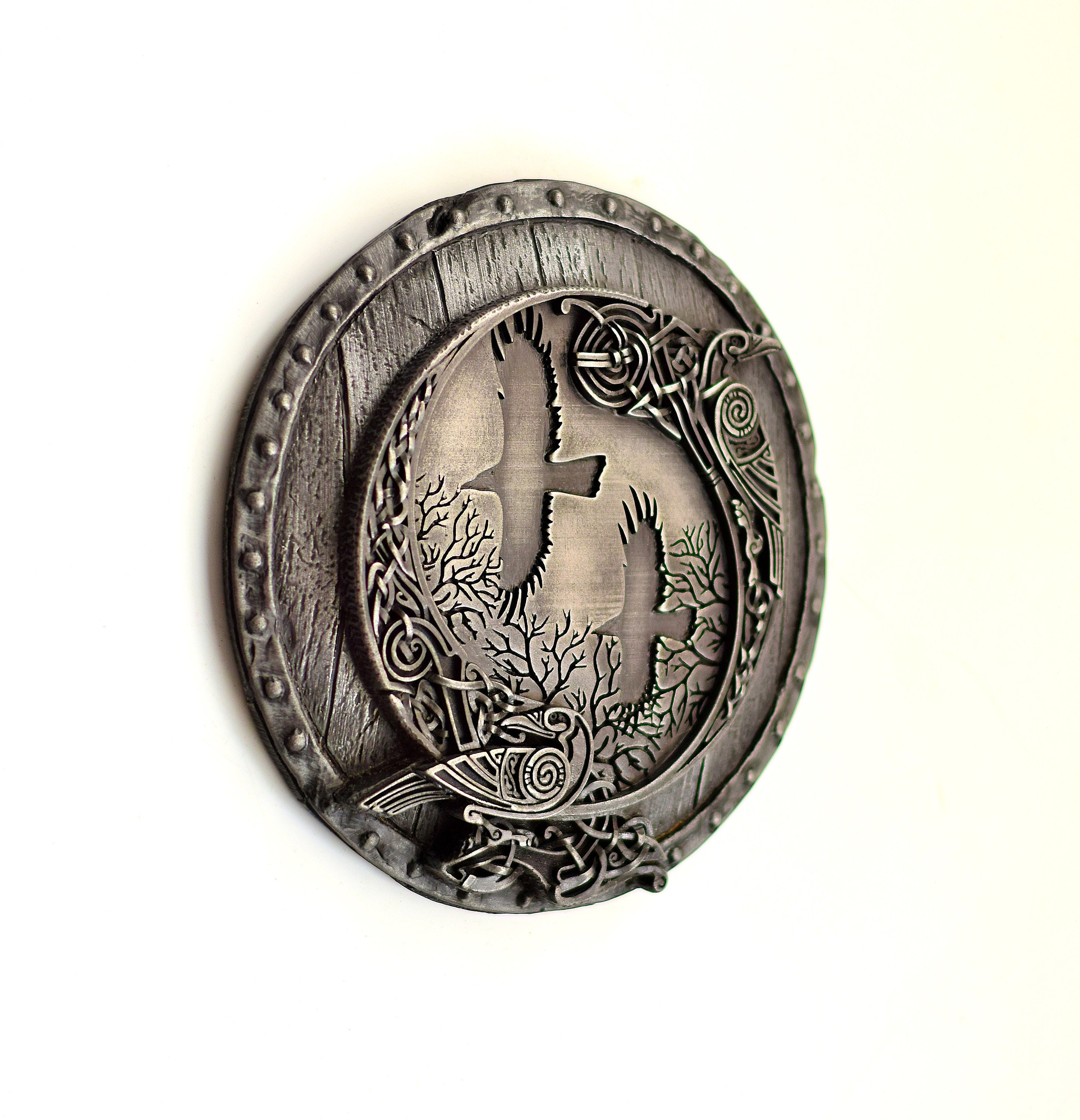 Odin's Ravens Huginn and Muninn Viking Decor Scandinavian Art Vik…