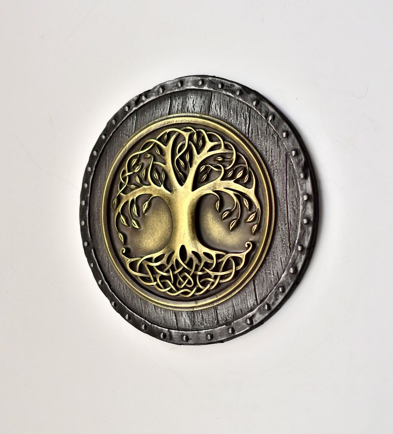 Tree of life pagan decor norse wall art Yggdrasil viking Etsy