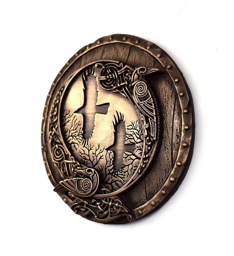 Viking Decor Scandinavian Art Raven Wall Art Viking Wall Art Etsy