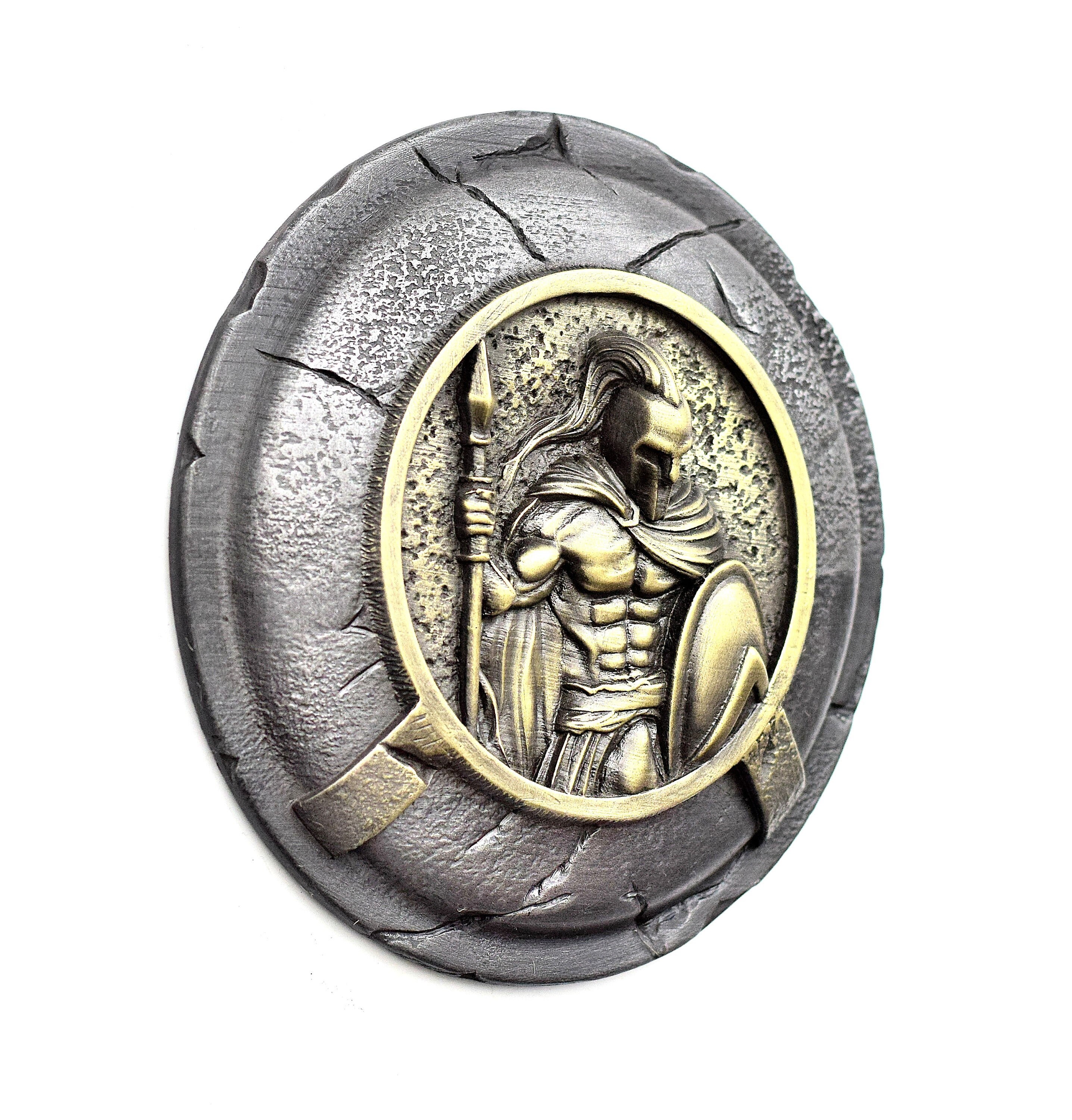 Spartan warrior greek mythology wall decor Spartan shield Etsy