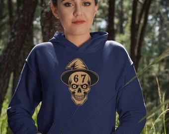 Skull Witch Heavy Blend Hoodie , Halloween Hoodie, Cozy Fall Apparel, Unique Gift for Halloween Lovers, Casual Style, Streetwear Apparel