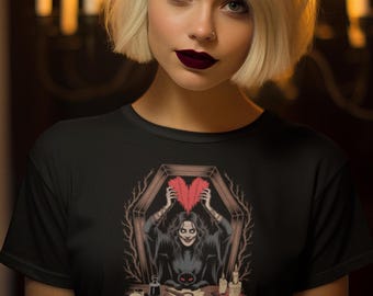 Gráfico de brujería, regalo de Halloween, regalo para ella, ropa de Halloween, regalo espeluznante, moda gótica, gráfico para Halloween, archivo digital