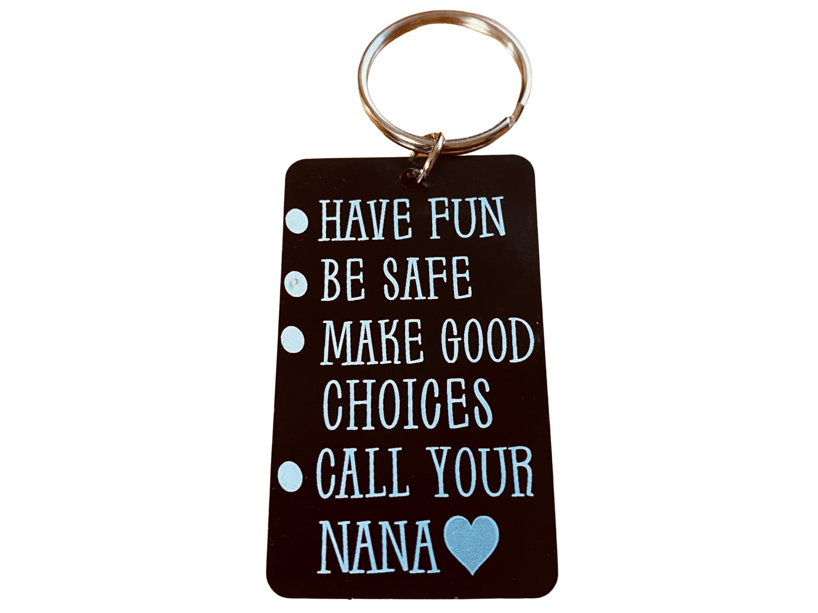 Funny Keychain Gifts for Boys Kids First Car Key Chain Drivers License  Gifts for Son Going to College Gift From Parents