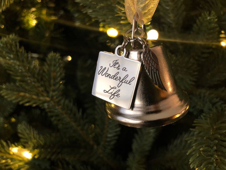 It's a Wonderful Life Inspired Christmas Ornaments Bell - Etsy