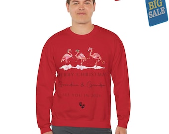 PERSONALIZED CHRISTMAS TSHIRTS - Fashionable Sweatshirts for a Cozy and Stylish Look Unique Gifts - Unisex Heavy Blend™ Crewneck Sweatshirt