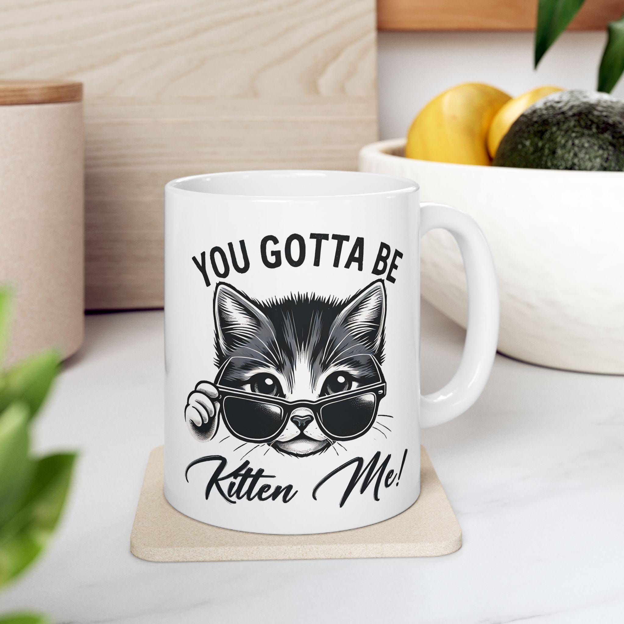 Tazza da caffè per amanti degli animali domestici - Non do sfortuna - Pazza signora gatto divertente Adorabile gatto nero tempo per rilassarsi purr Meow accessori regalo - Italia