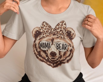 MAMA BEAR TSHIRT, Mothers Day Gift, Mama Bear Crewneck, Cute Mama Shirt, Mom Life tshirt, New Mom Gift, Baby Shower Gift, Mom Shirt
