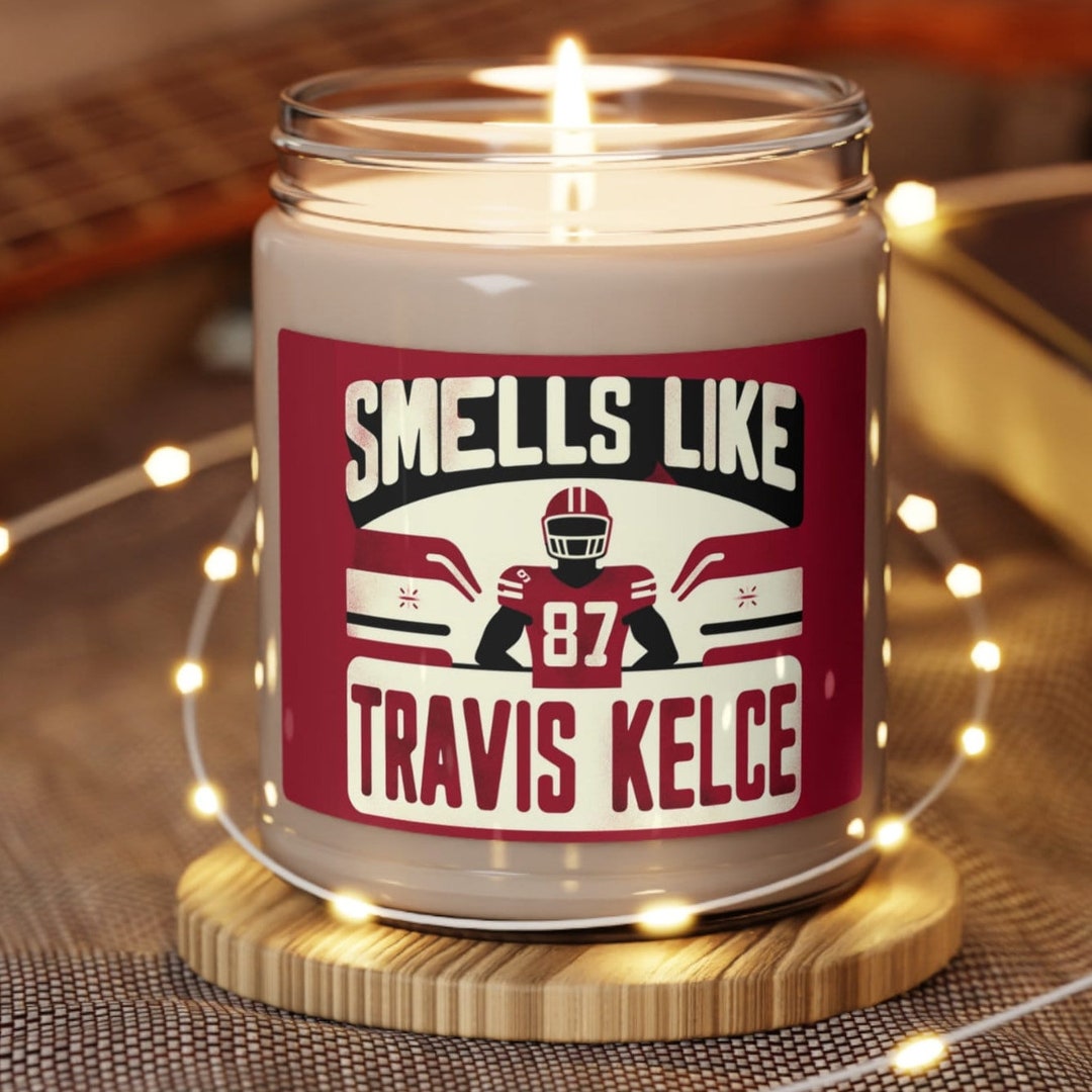 Smells Like Travis Kelce Candle Swift Football Candle KC Etsy New Zealand