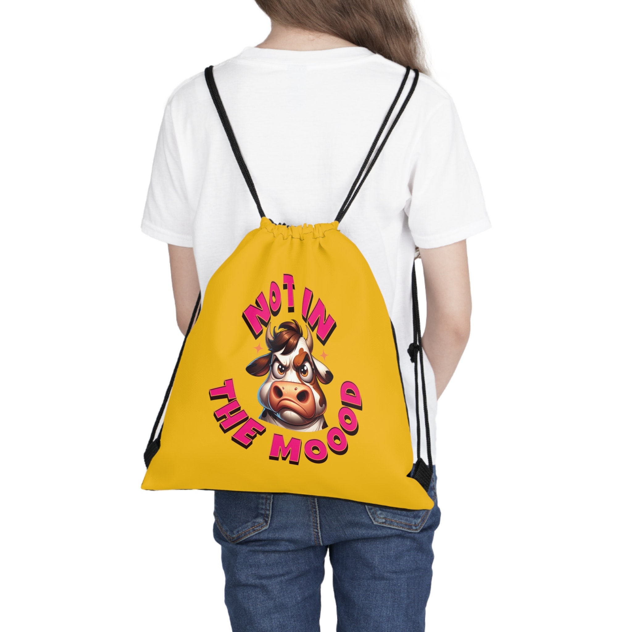 Discover Not In The Mood Outdoor Drawstring Bag