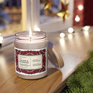 Vela de soja perfumada con cocaína y traseros, frasco de 9 oz con tapa blanca, regalo de San Valentín, vela Fancy Ass, duración de combustión de 50 a 60 horas imagen 10
