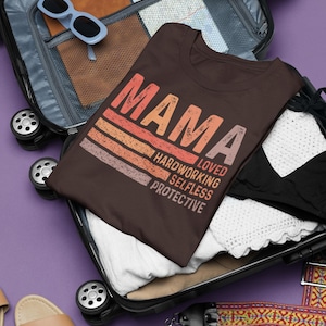 MAMA T-SHIRT, Mother's Day Gift, Family Tee, Mom Shirt, Love Apparel, Gift For Mom, Gift For Her, Birthday Gift, Summer Gift, T-Shirt Gift