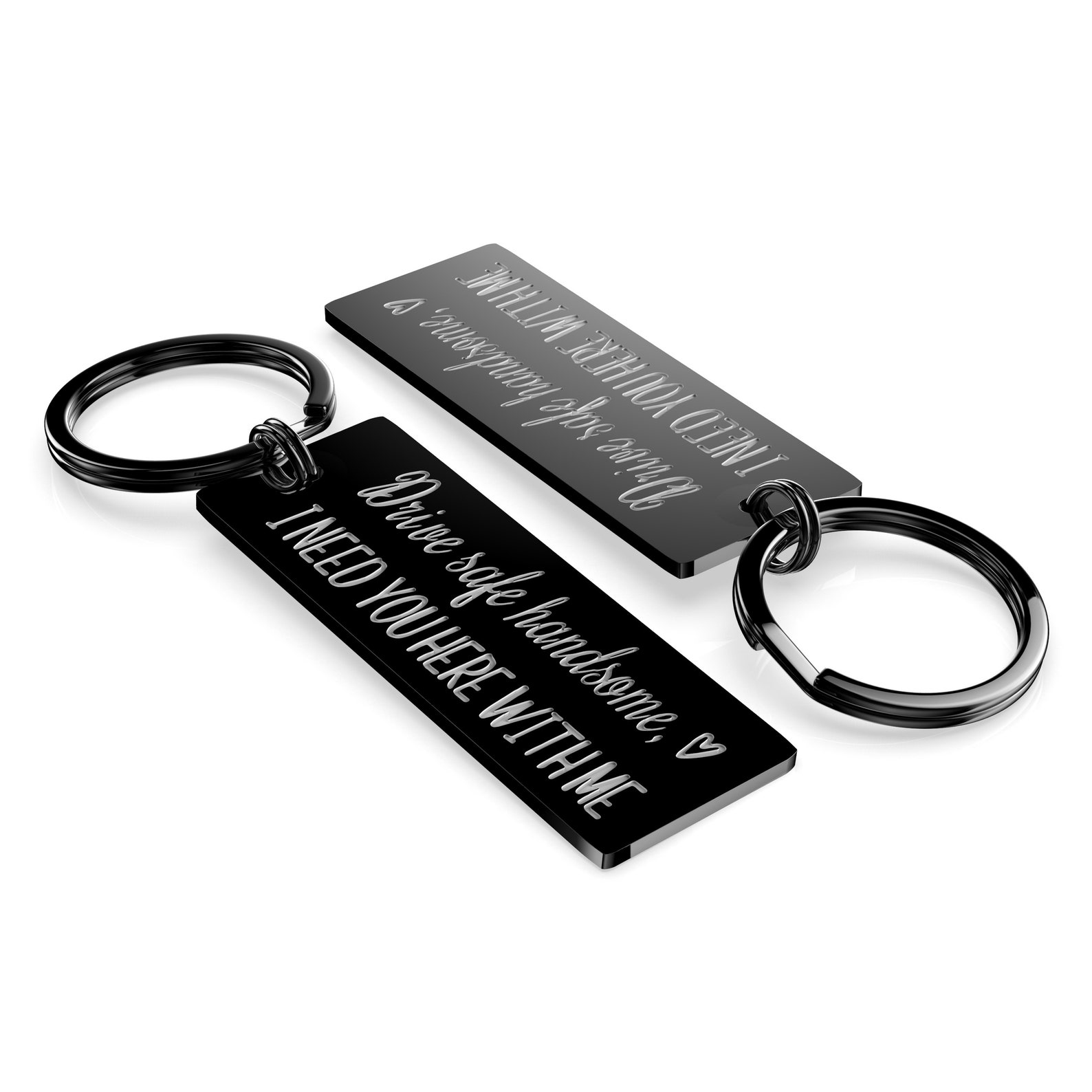 Drive Safe Handsome Keychain for Boyfriend Husband Father Etsy