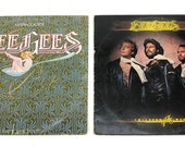 Lot of 2 Beegees main course children of the workd vinyl lp record with sleeves