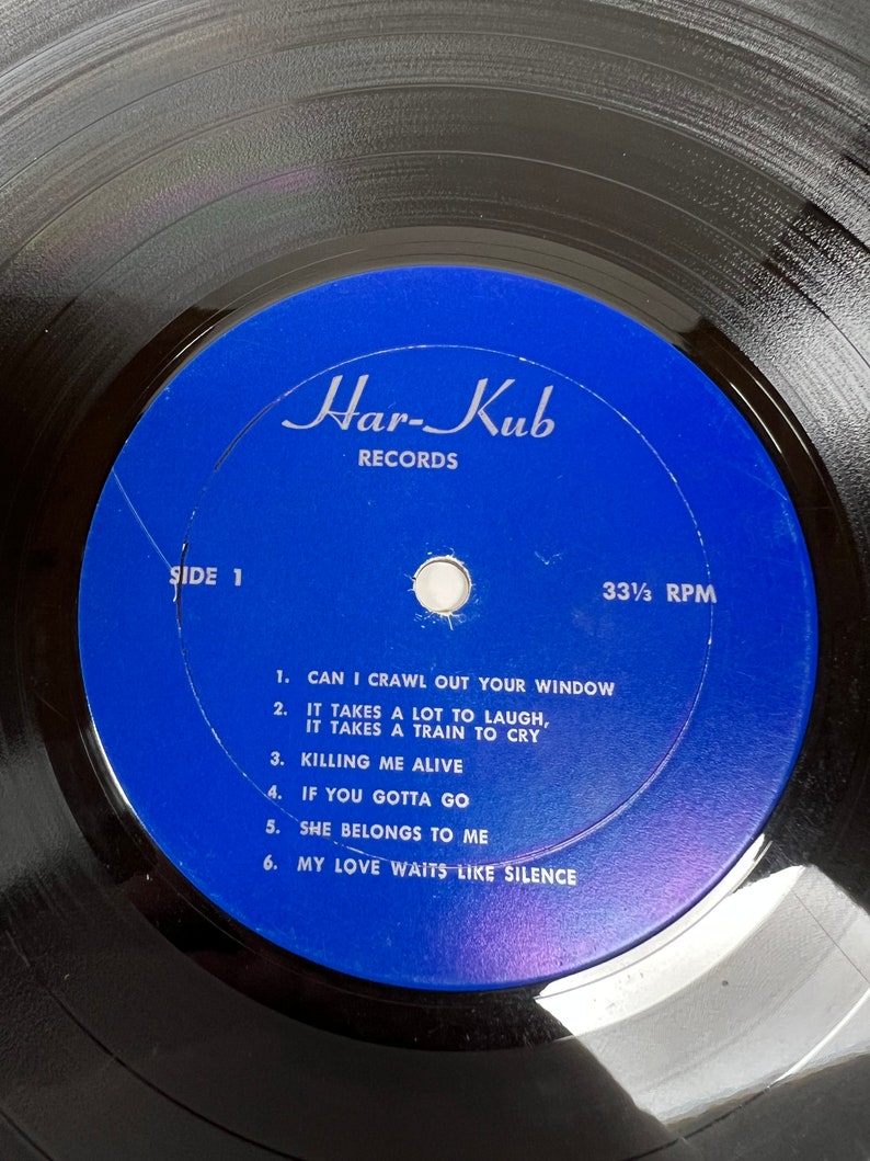 Bob Dylan Stealin Bootleg 1969 Vinyl Lp Record W Sleeve image 4