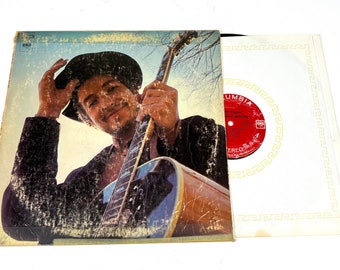 Bob Dylan Nashville Skyline vinyl lp record with sleeve