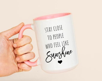 Best Thoughtful Gifts, Custom Self Care Reminder Coffee Mug, Daily Affirmation Mug, Cute Encouragement Coffee Cup Presents for Friends