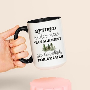 Grandparents Pregnancy Reveal Gifts, Retired Under New Management See Grandkids For Details, Retirement Presents for Parents