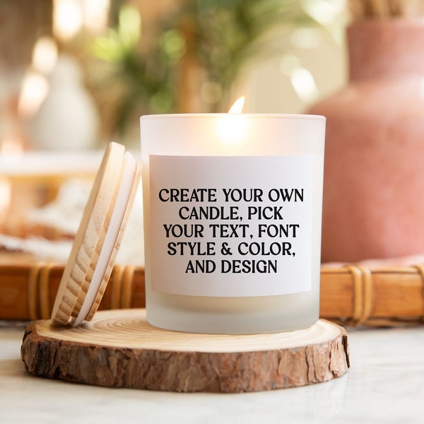 Candles With Message Etsy