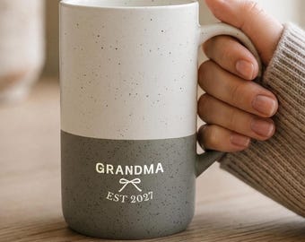 Cute Grandma cups Engraved Custom New Grandma mug Grandmother cup Gifts for grandparents from grandchildren