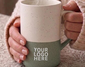 Personalized Logo branded mugs with business logo ceramic cups Engraved products High End Branded Corporate gifts for employees