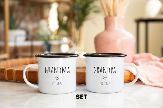 Personalized coffee mug for grandparents