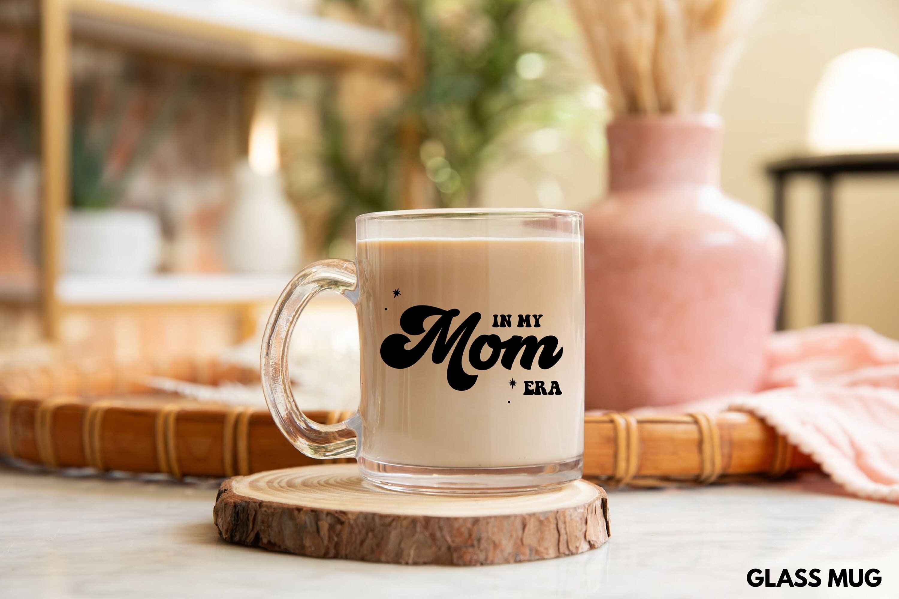 Glass Mug Personalized Glass Coffee Mugs Fall Mug Holiday Mugs Holiday  Gifts for Friends Personalized Gifts for Coworkers EB3289P 